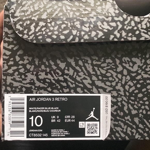 Jordan 3 ‘Racer blue’ - Picture 7 of 8